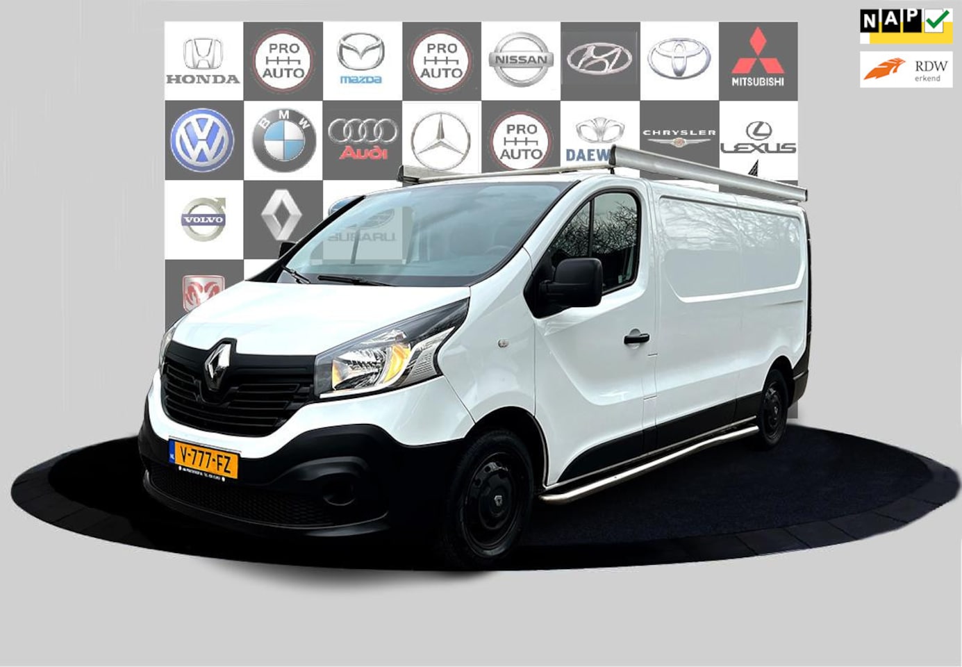 Renault Trafic - 1.6 dCi T29 L2H1 Comfort Dakdrager_4x nieuwe banden - AutoWereld.nl