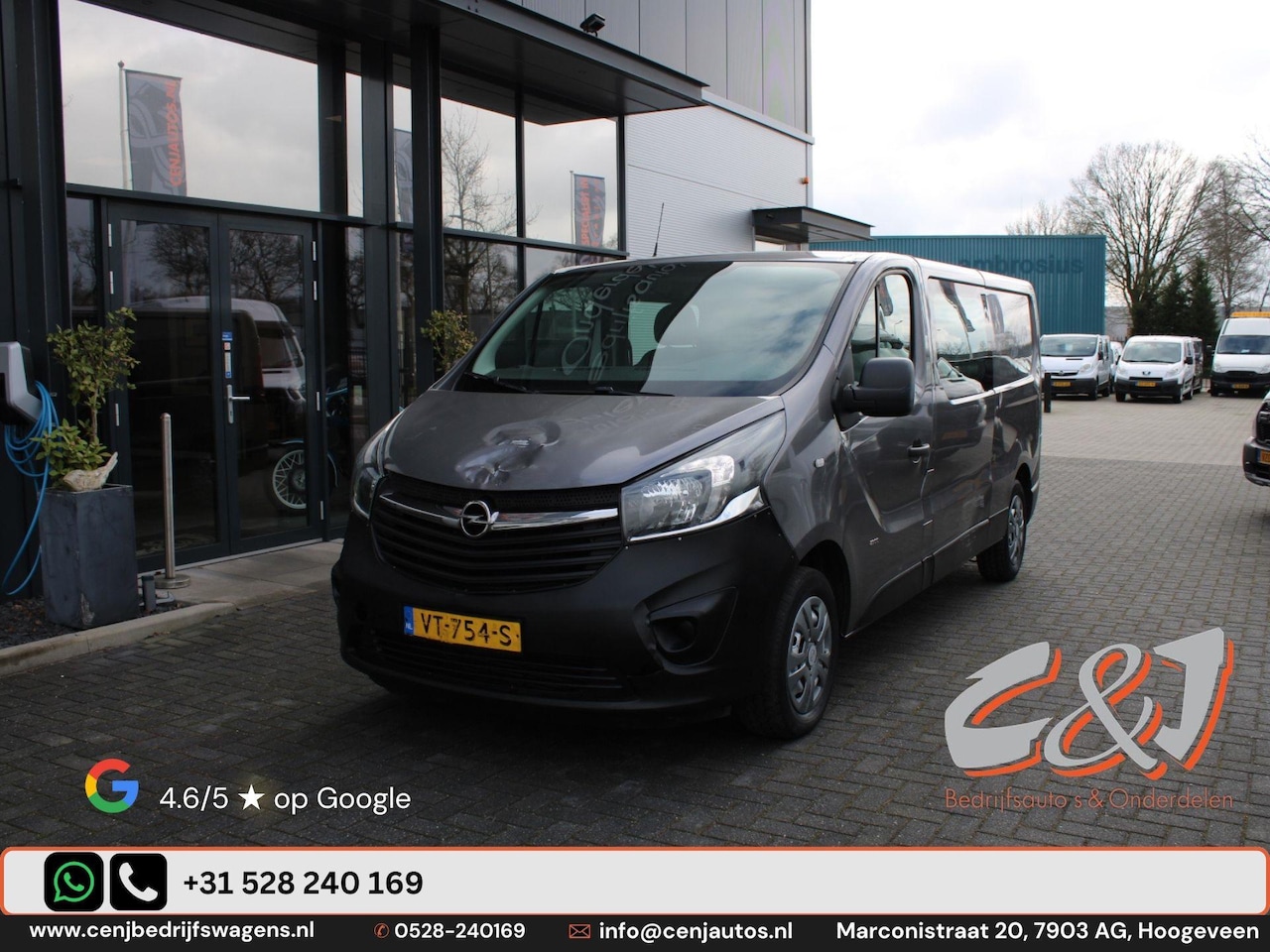 Opel Vivaro - 1.6 CDTI L2H1 Dubbele cabine airco cruise navigatie marge - AutoWereld.nl