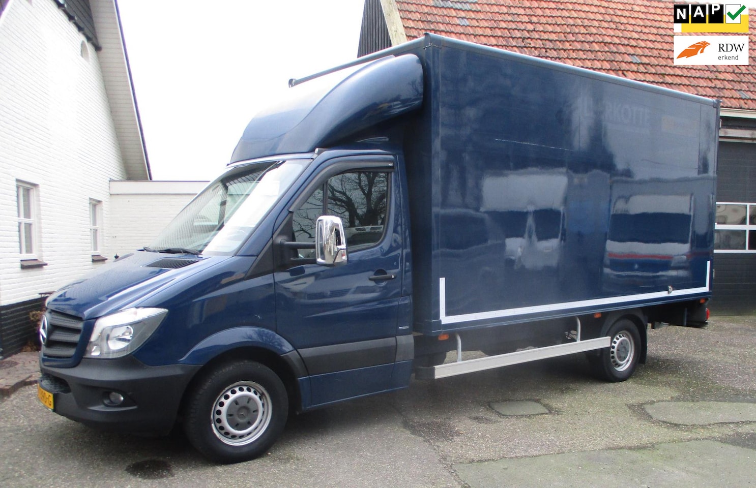 Mercedes-Benz Sprinter - 313 2.2 CDI Automaat, Gesl. laadbak, 2-2016 - AutoWereld.nl