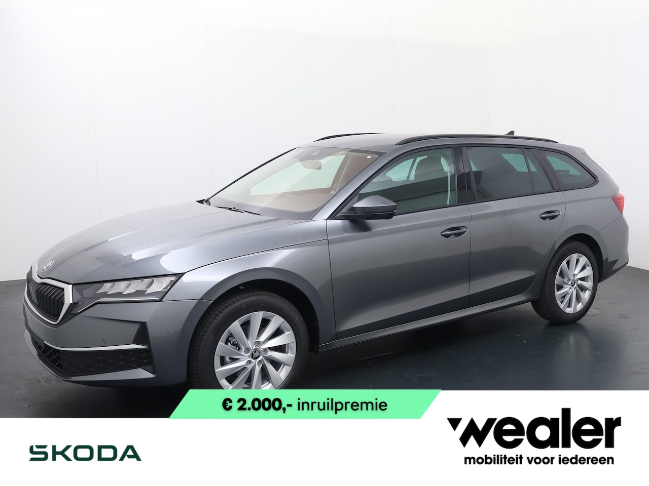 Skoda Octavia Combi - Business Edition 1.5 TSI 115 PK | DSG automaat | Trekhaak | 17" Lichtmetalen velgen | Wint - AutoWereld.nl