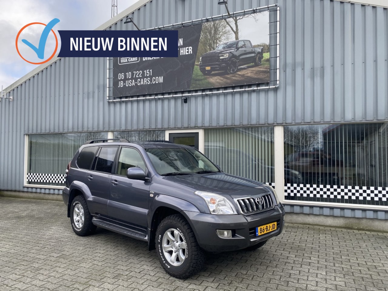 Toyota Land Cruiser - 3.0 D-4D Grijskenteken 3500KG Trekgewicht - AutoWereld.nl