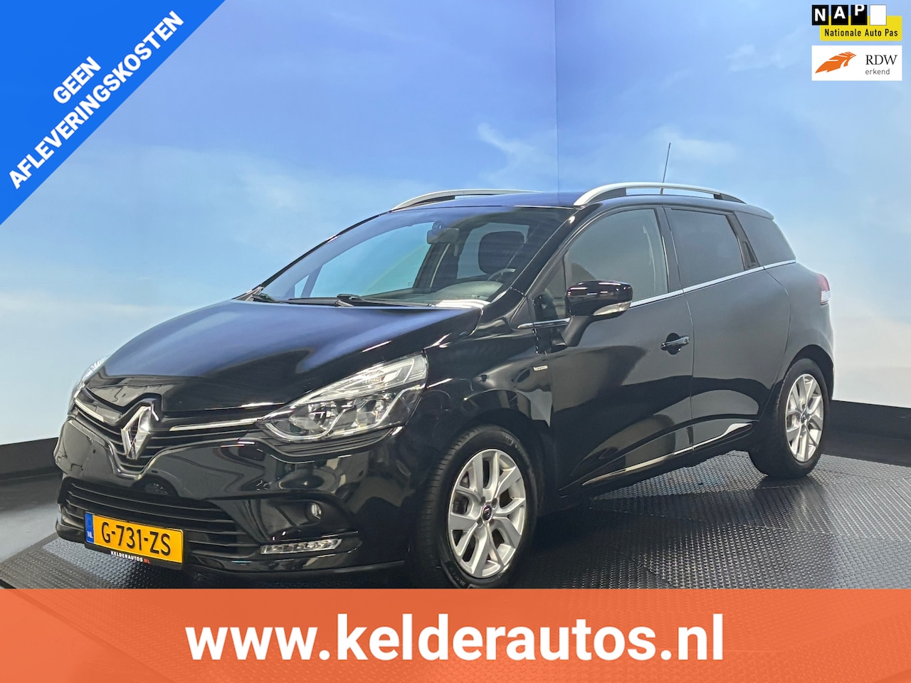 Renault Clio Estate - 0.9 TCe Limited Airco | Navi | Cruise | PDC | Lichtmetaal - AutoWereld.nl