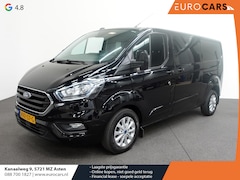 Ford Transit Custom - 300 2.0 TDCI L2H1 Limited Automaat Dubbele Cabine Airco 2x Schuifdeur Trekhaak Navi Parkee