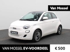 Fiat 500e - Icon 42 kWh | Navigatie | Stoelverwarming | Apple Carplay / Android Auto | DAB | Cruise Co