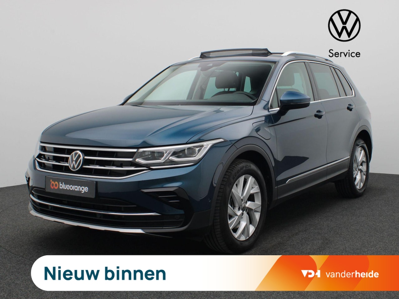 Volkswagen Tiguan - 1.4 TSI eHybrid Elegance 245PK DSG full led, trekhaak, adaptive cruise met travel assist, - AutoWereld.nl