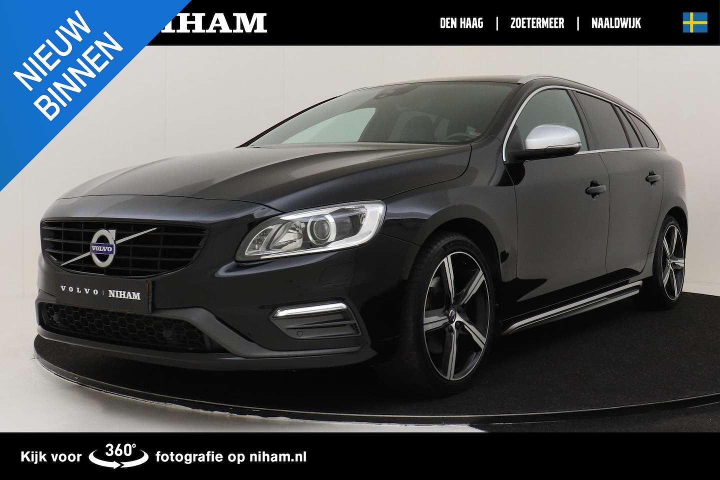 Volvo V60 - T4 (H) BUSINESS SPORT -PANO.DAK|KEY-LESS|CAMERA|VERW.VOORSTOELEN - AutoWereld.nl