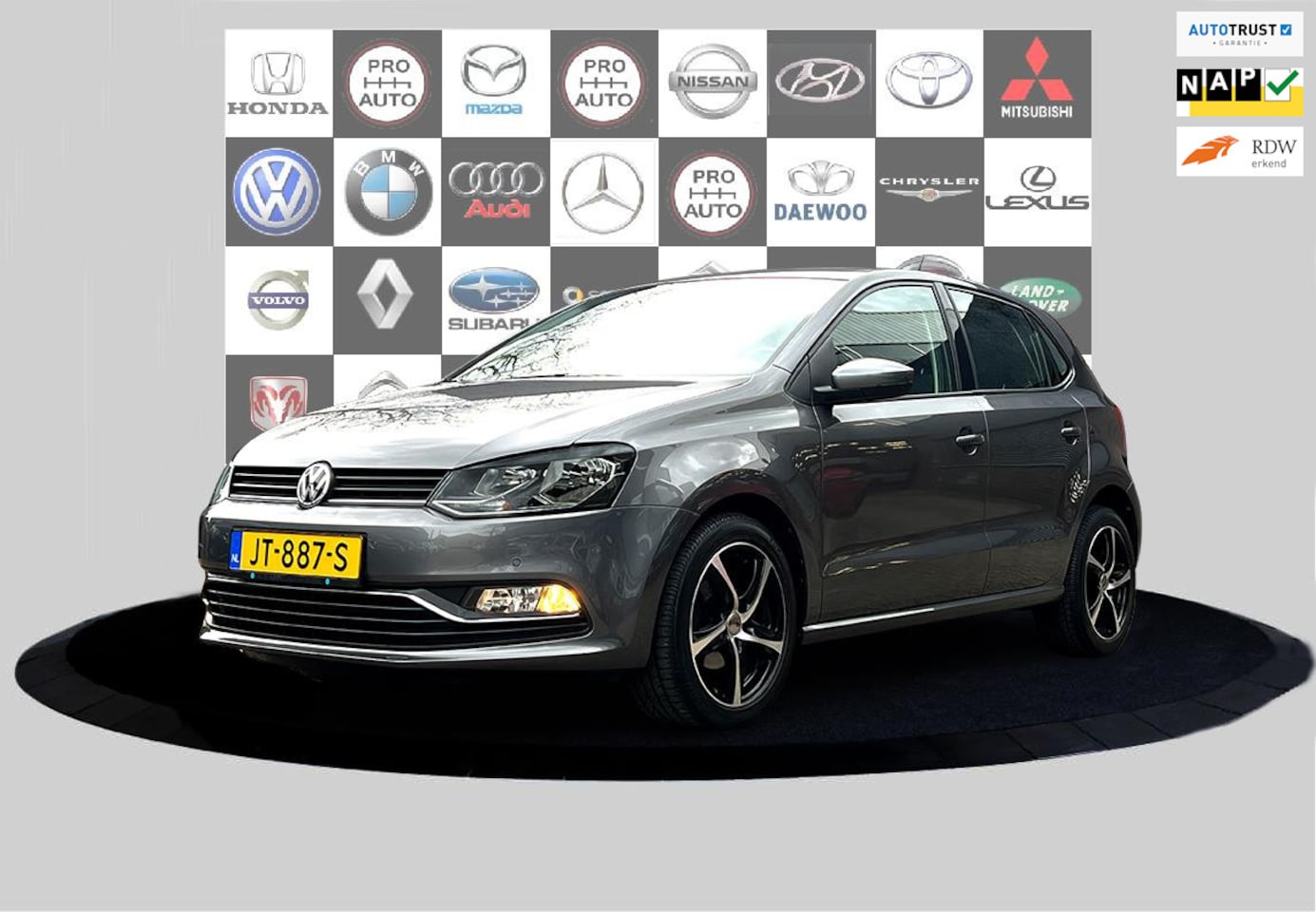 Volkswagen Polo - 1.2 TSI Comfortline Carplay_PDC V+A Airco_Navi - AutoWereld.nl