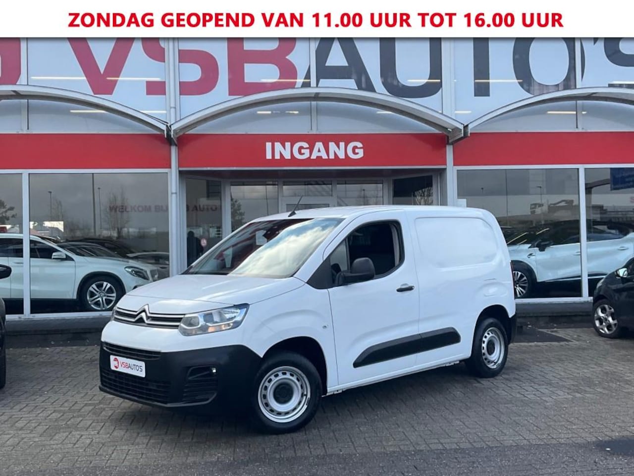 Citroën Berlingo - 1.2 PURETECH 110PK AIRCO SCHUIFDEUR PDC ELEC-RAMEN - AutoWereld.nl