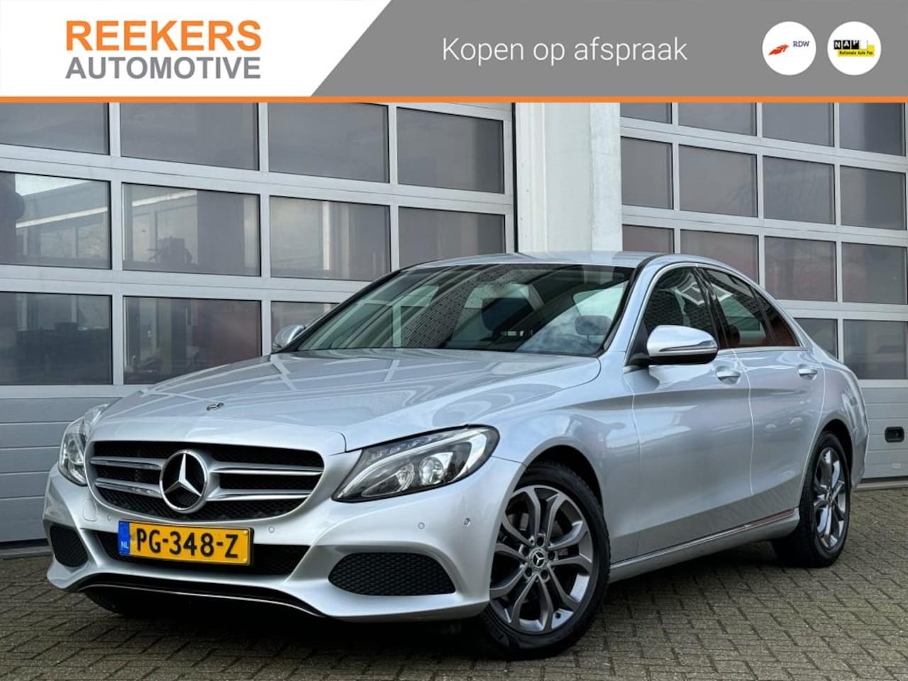 Mercedes-Benz C-klasse - 180 LEASE EDITION Navi PDC leuke auto! - AutoWereld.nl