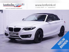 BMW 2-serie Cabrio - 218d Sportline Navi Sportstoelen Clima Cruise Led koplampen