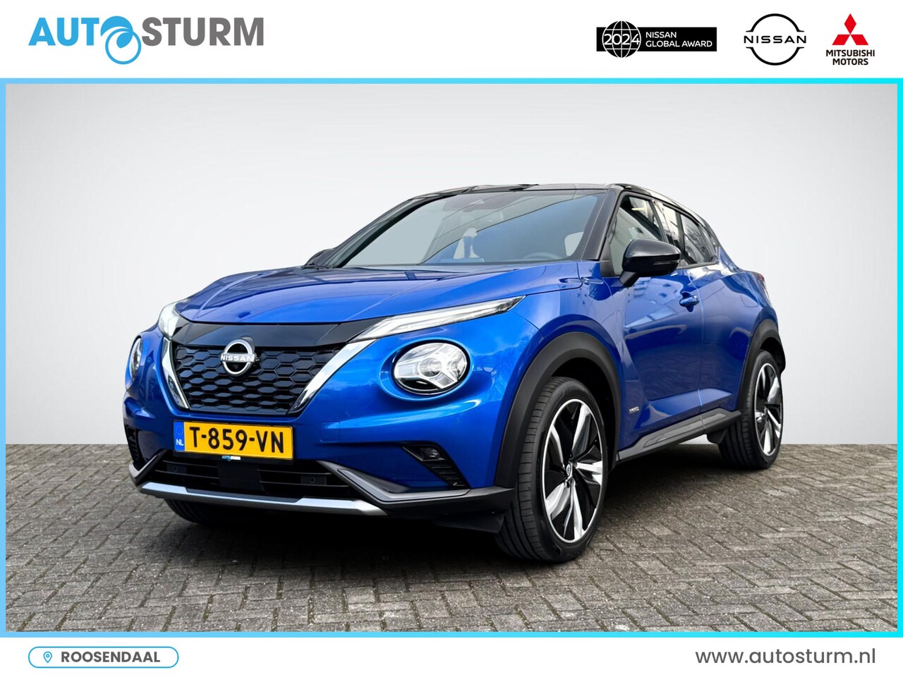 Nissan Juke - 1.6 Hybrid N-Design Technology + Cold Pack | Navigatie | 360° Camera | Stuur- + Stoelverwa - AutoWereld.nl