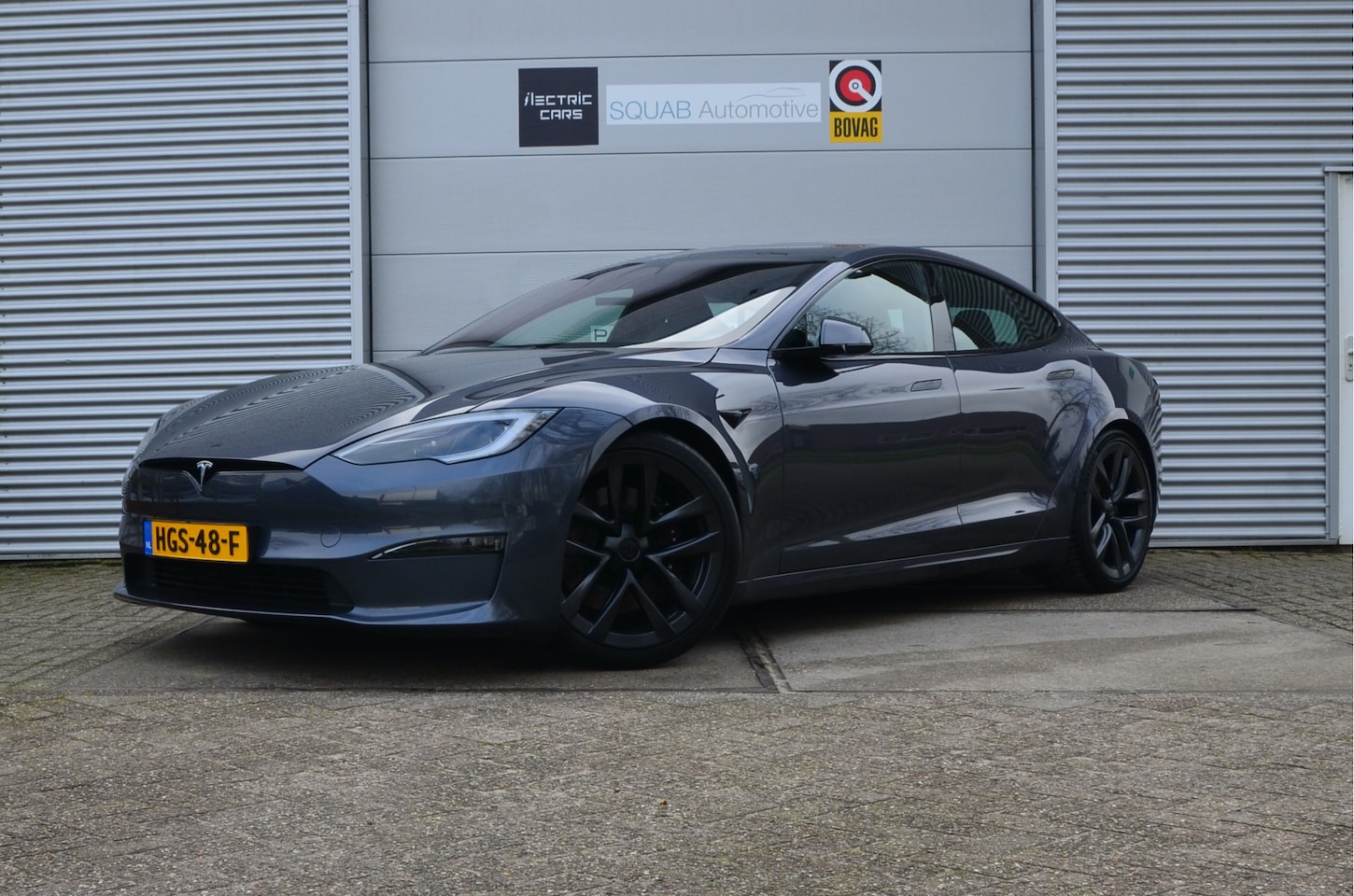 Tesla Model S - Long Range Enhanced AutoPilot4.0, 21" Arachnid breedte set - AutoWereld.nl