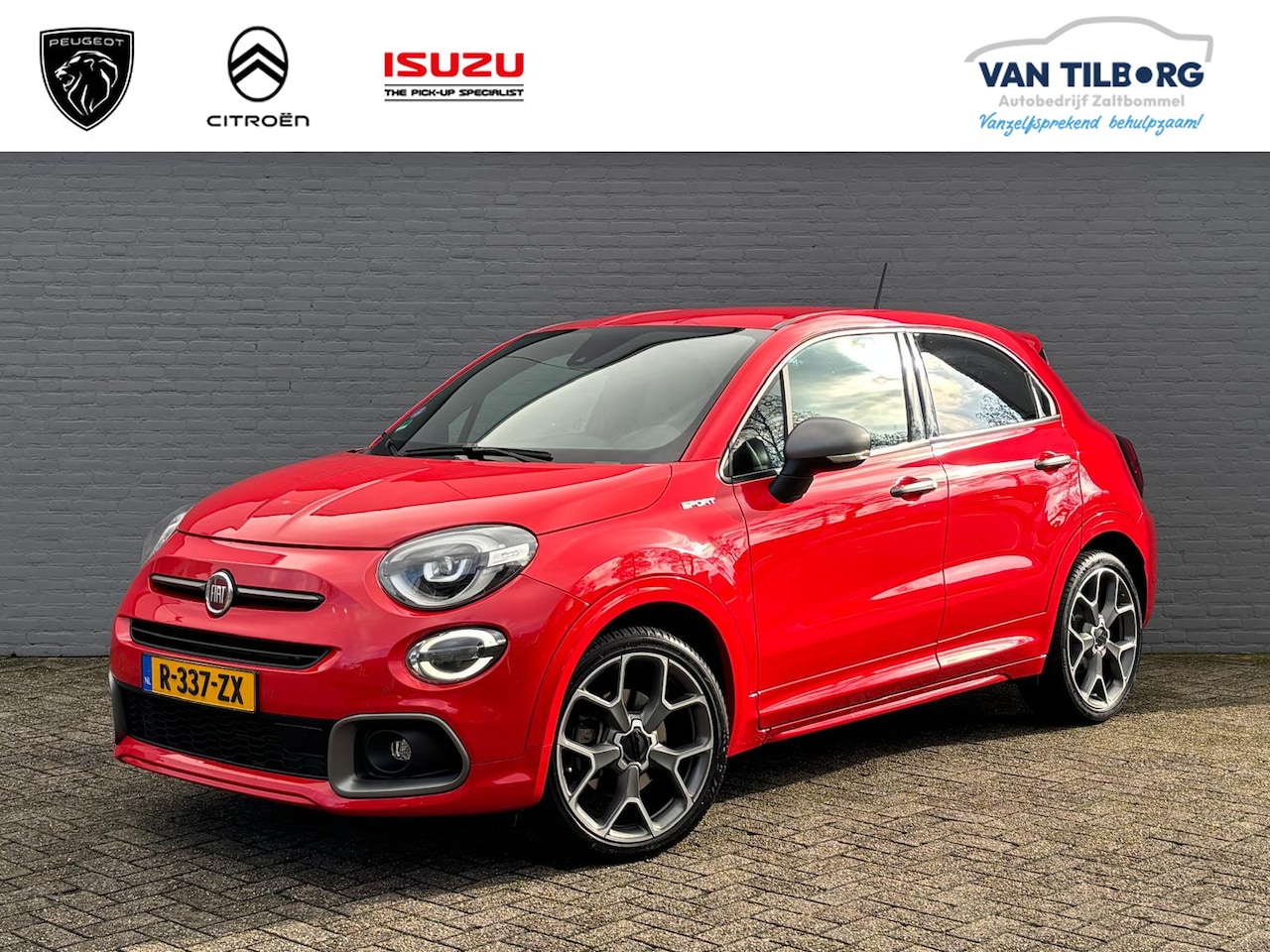 Fiat 500 X - 1.3 GSE Sport | Automaat | Navi | A. Camera | StoelVW | Trekhaak | Climate Control | Cruis - AutoWereld.nl