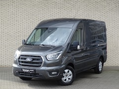 Ford Transit - 350 L2H2 2.0 TDCI 165pk Limited Automaat Full Options | Dubbele Schuifdeur | Bijrijderssto