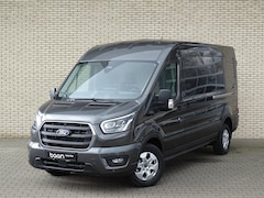 Ford Transit - 350 L3H2 2.0 TDCI 165pk Limited | Full Options | Dubbele Schuifdeur | Bijrijdersbank | 360