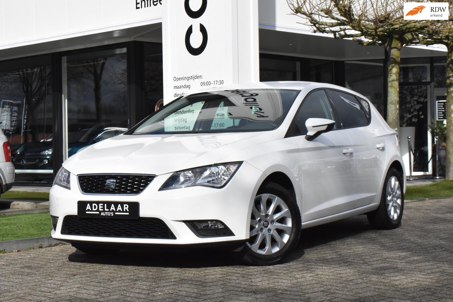 Seat Leon - 1.4 TSI Style 140PK!! CRUISE CONTROL, BLUETOOTH , AIRCO - AutoWereld.nl