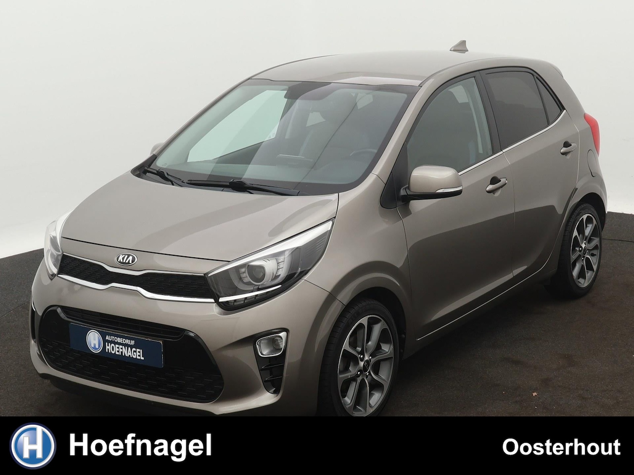 Kia Picanto - 1.0 CVVT Design Edition Navigatie | Camera | Climate Control | Lederen Bekleding - AutoWereld.nl