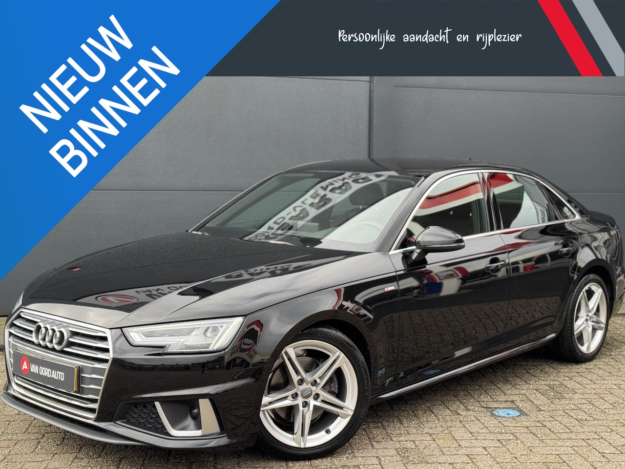 Audi A4 Limousine - 2.0 TFSI Sport S line / 1e Eig / 100 % Onderhoud - AutoWereld.nl