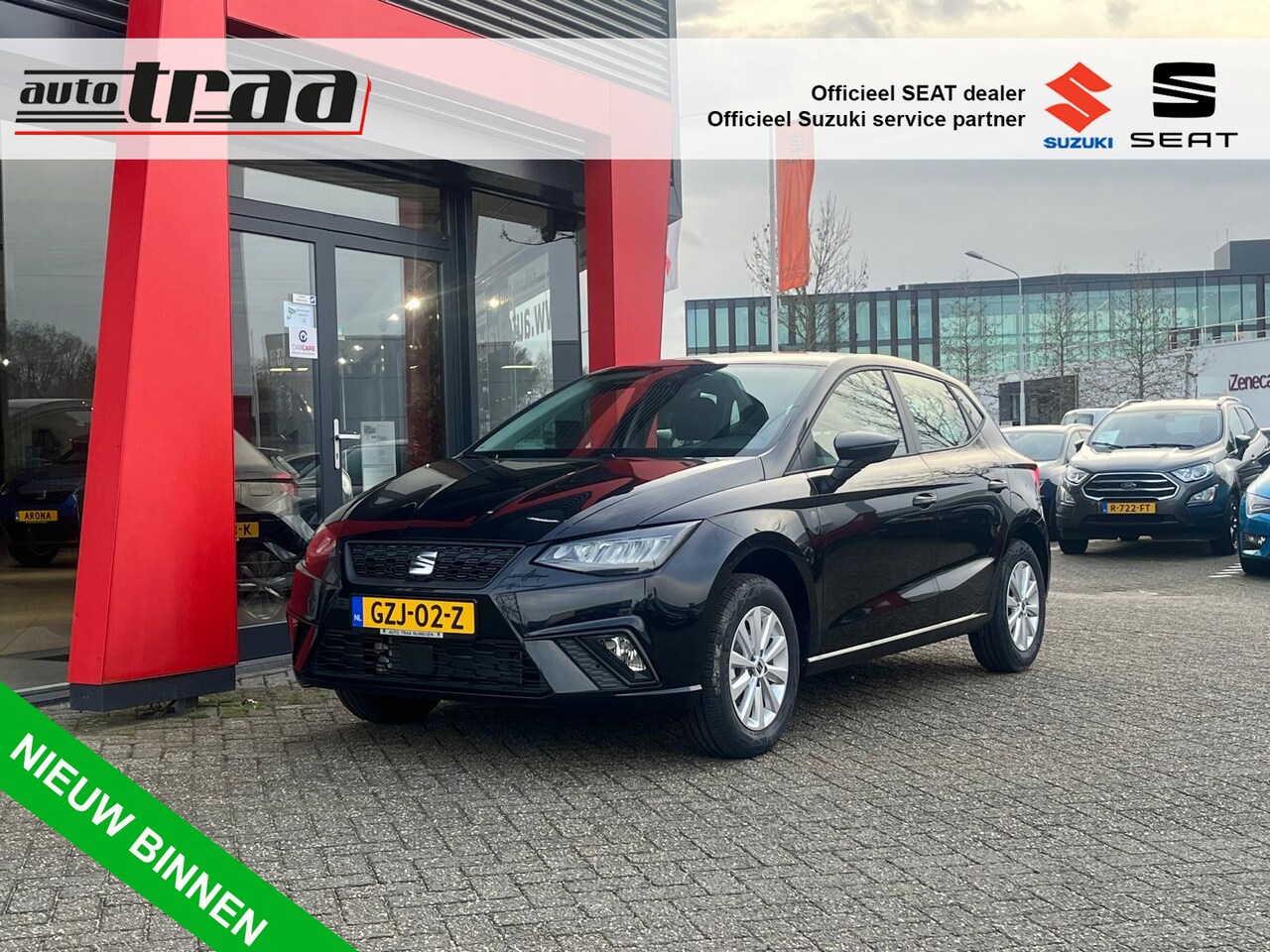 Seat Ibiza - 1.0 EcoTSI Style Plus / CARPLAY ANDROID AUTO / 15''LMV / PDC ACHTER / - AutoWereld.nl