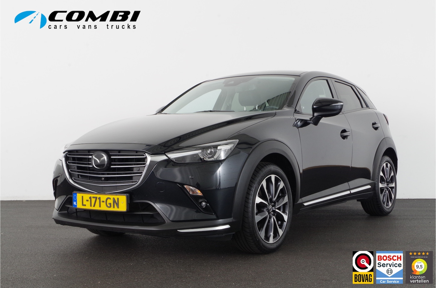 Mazda CX-3 - 2.0 SkyActiv-G 121 Luxury > Leer/trekhaak/memory/Bose/Carplay/Head-up... - AutoWereld.nl