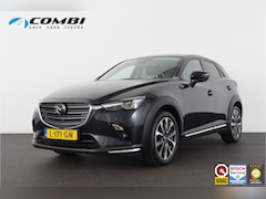 Mazda CX-3 - 2.0 SkyActiv-G 121 Luxury > Leer/trekhaak/memory/Bose/Carplay/Head-up