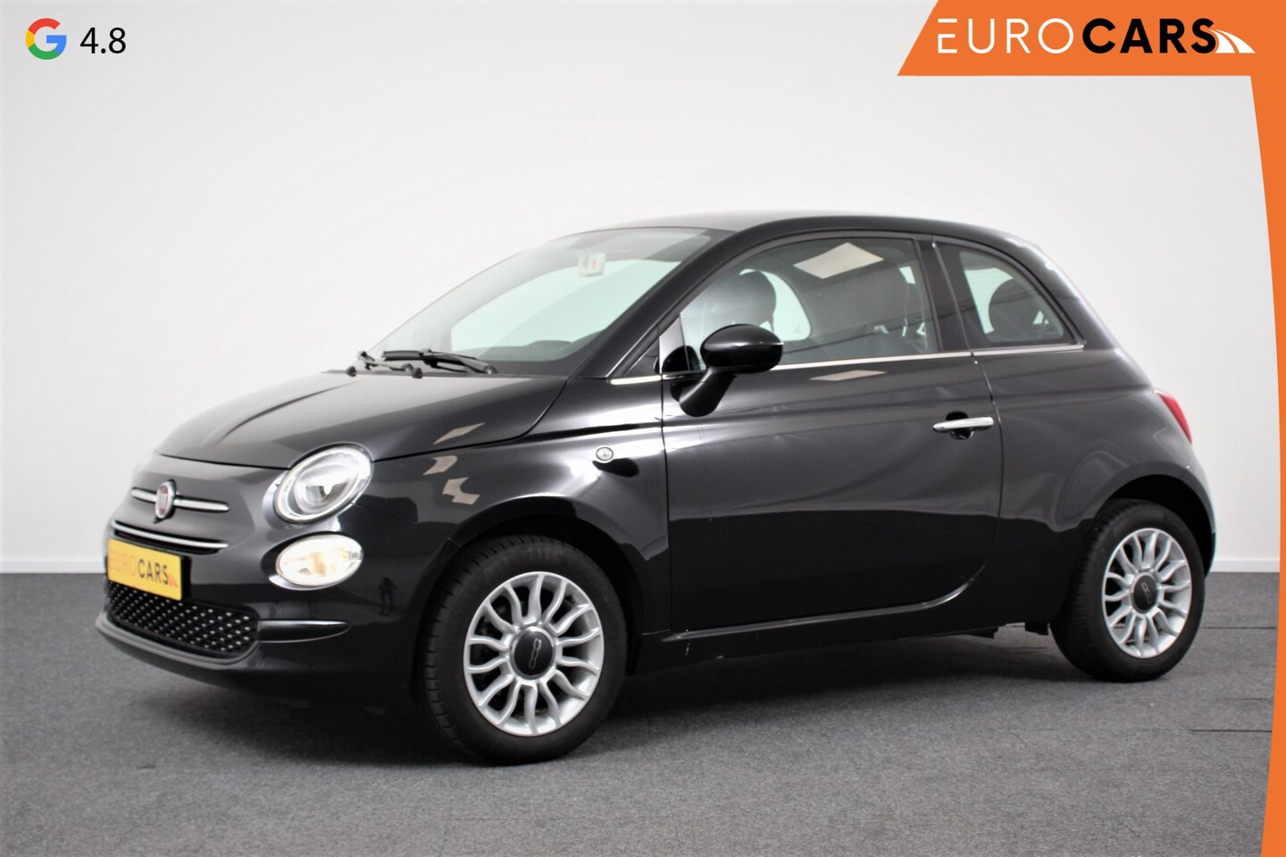 Fiat 500 - 1.2 Lounge | Lederen Bekleding | Navigatie | Panoramadak | Climate Control | Cruise contro - AutoWereld.nl