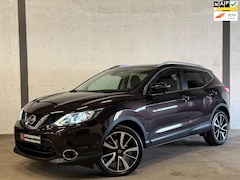 Nissan Qashqai - 1.2 Tekna AUT Pano|Navi|360|Leder|Blindspot|Dealer Onderhouden