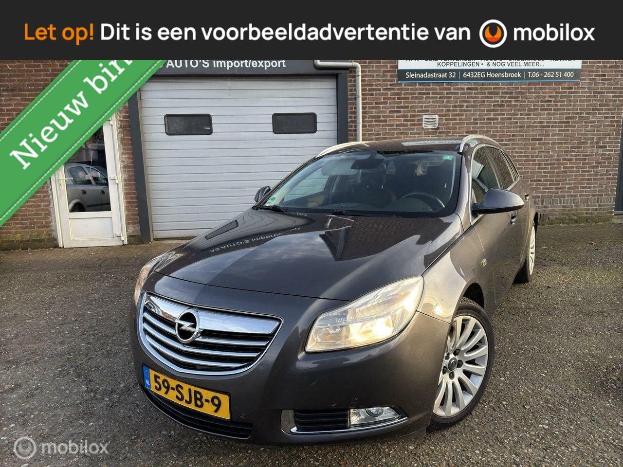 Opel Insignia Sports Tourer - 1.4 Turbo EcoFLEX Business Edition 1.4 Turbo EcoFLEX Business Edition - AutoWereld.nl