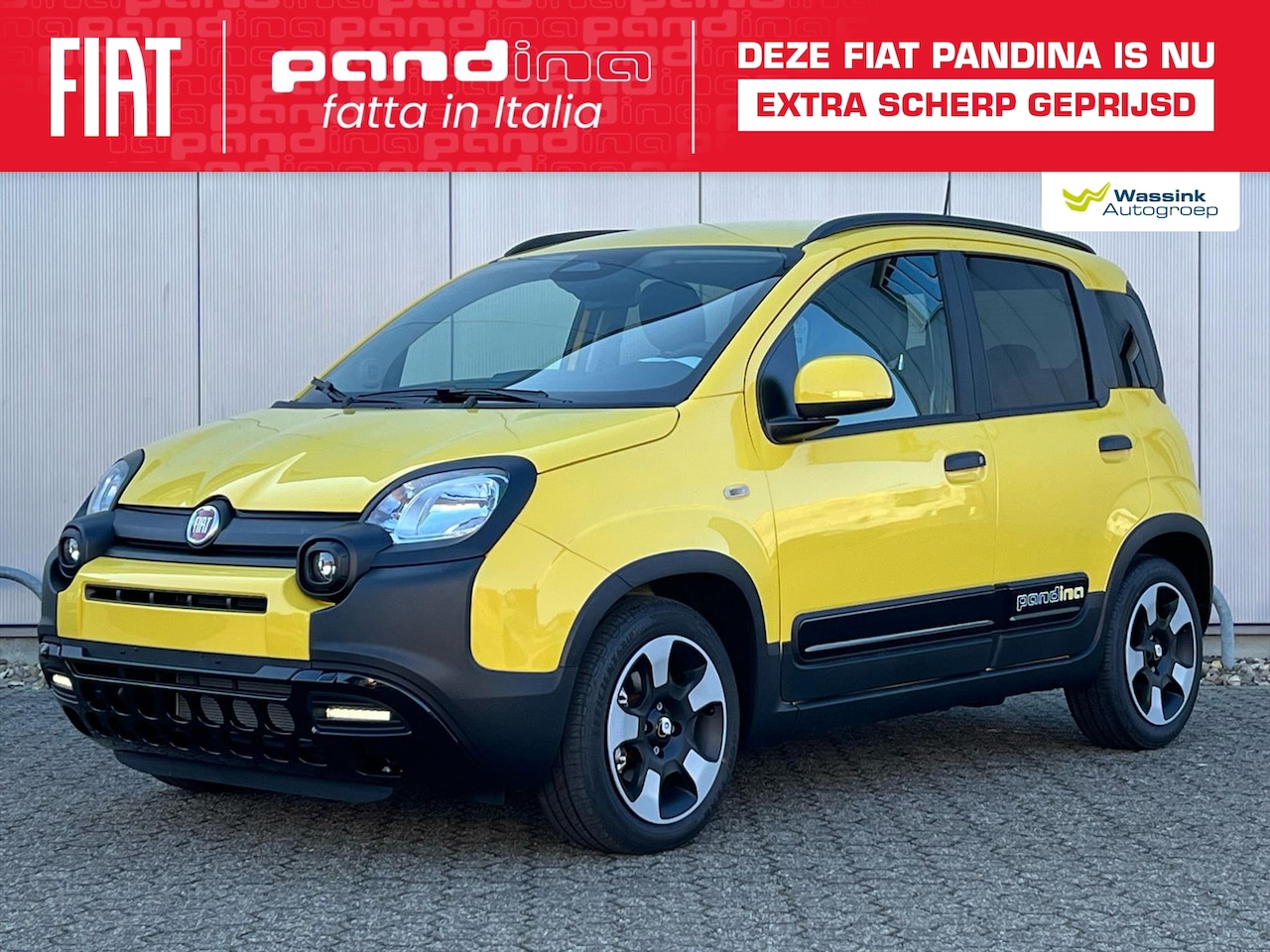 Fiat Panda - Pandina 70pk Hybrid | VOORRAADACTIE! | Navigatie via app | Airco | Cruise Control | Parkee - AutoWereld.nl