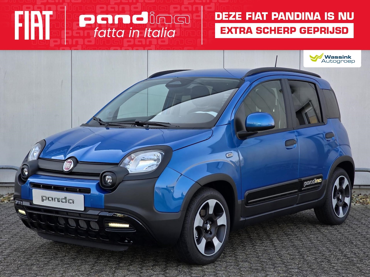 Fiat Panda - Pandina 70pk Hybrid | VOORRAADACTIE! | Navigatie via app | Airco | Cruise Control | Parkee - AutoWereld.nl