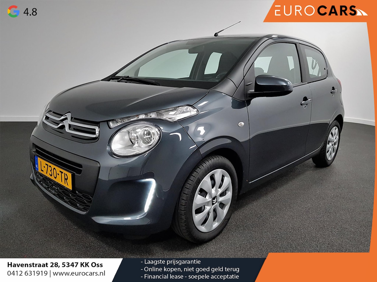 Citroën C1 - 1.0 VTi Feel | Airco | Bluetooth | Led | Dab - AutoWereld.nl