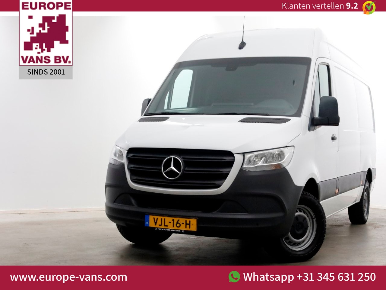 Mercedes-Benz Sprinter - 317 CDI 170pk 9G Automaat RWD L2H2 Trekhaak 3500kg 02-2021 - AutoWereld.nl