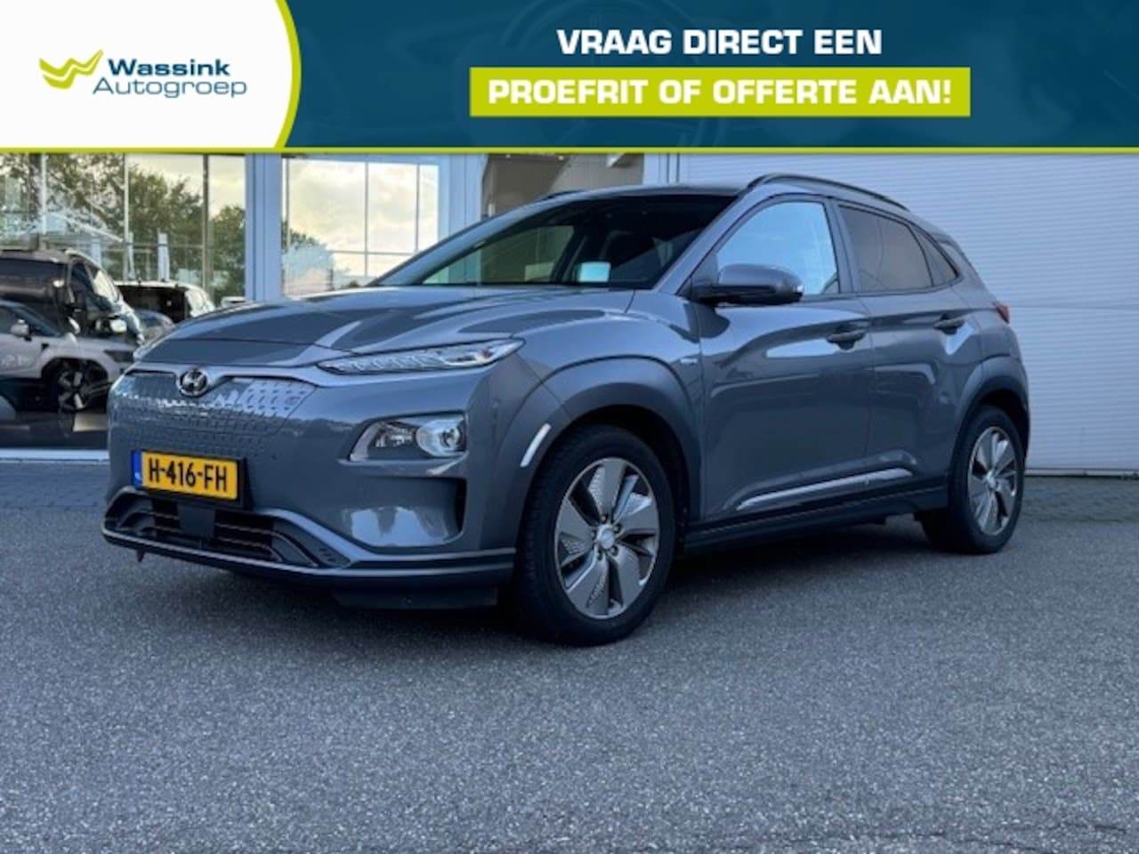 Hyundai Kona Electric - EV 204pk 2WD Aut. Premium | Navigatie | LED Verlichting | Parkeersensoren Voor & Achter - AutoWereld.nl