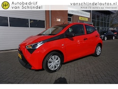 Toyota Aygo - 1.0 VVT-I X-FUN 5 DEURS ORIGINEEL NEDERLANDS DEC 2021 NIEUWSTAAT AIRCO CRUISECONTROL BLUET