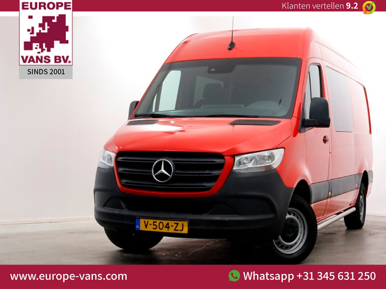 Mercedes-Benz Sprinter - 314 CDI 143pk E6 7G Automaat L2H2 D.C. Airco/Camera 05-2019 - AutoWereld.nl