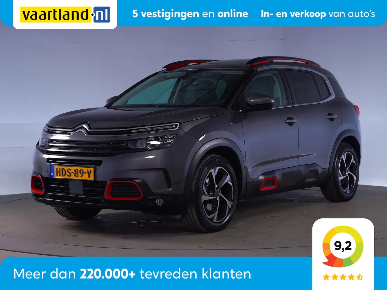 Citroën C5 Aircross - 1.2 PureTech Shine Aut. [ Navigatie Panoramadak Camera ] - AutoWereld.nl