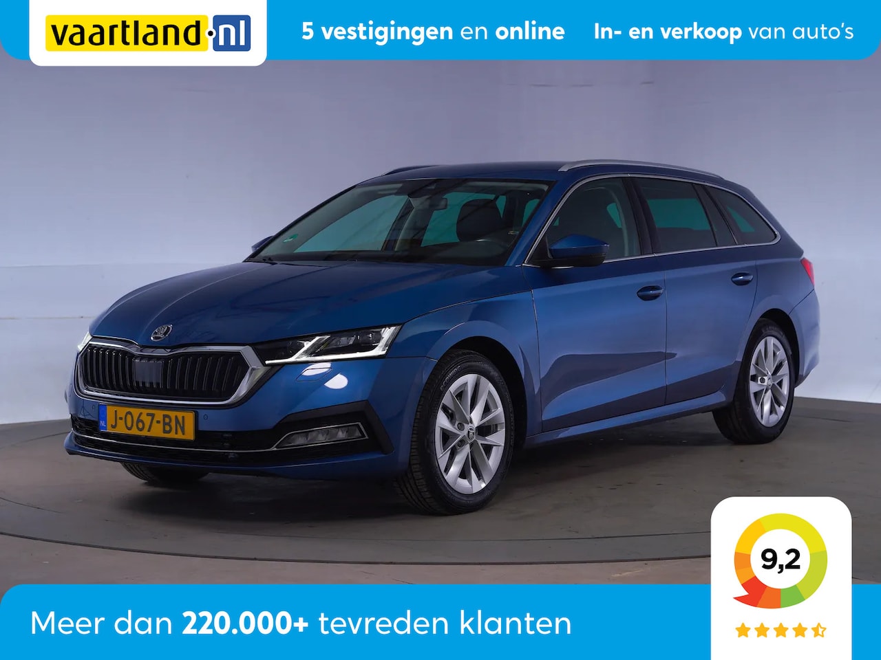 Skoda Octavia Combi - 1.5 TSI 150pk First Edition [ LED Virtual cockpit Trekhaak ] - AutoWereld.nl