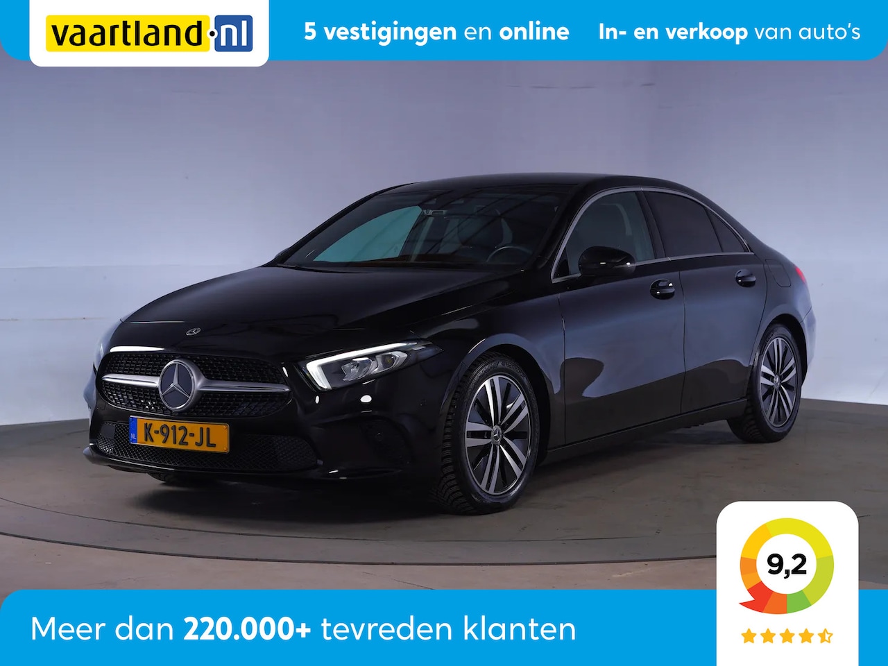 Mercedes-Benz A-klasse - 180 Luxury Aut. [ Sfeerverlichting Leder Stoelverwarming ] - AutoWereld.nl