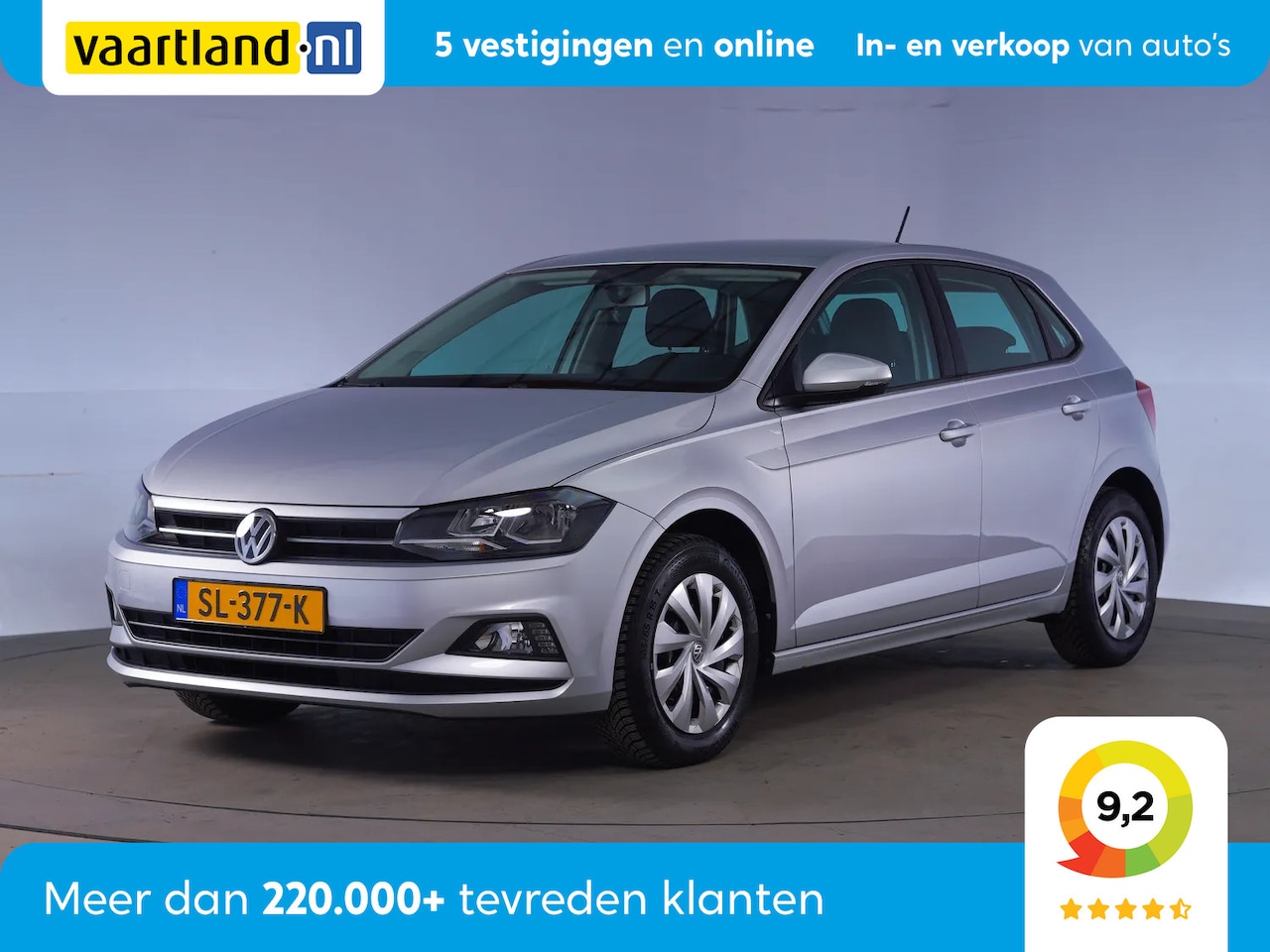 Volkswagen Polo - 1.0 TSI Comfortline 5-drs[ Adapt.cruise Airco LED ] - AutoWereld.nl