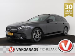 Mercedes-Benz E-klasse Estate - 300 e Business Solution AMG | Panoramadak | Luchtvering | Burmester | 360 camera | Trekhaa