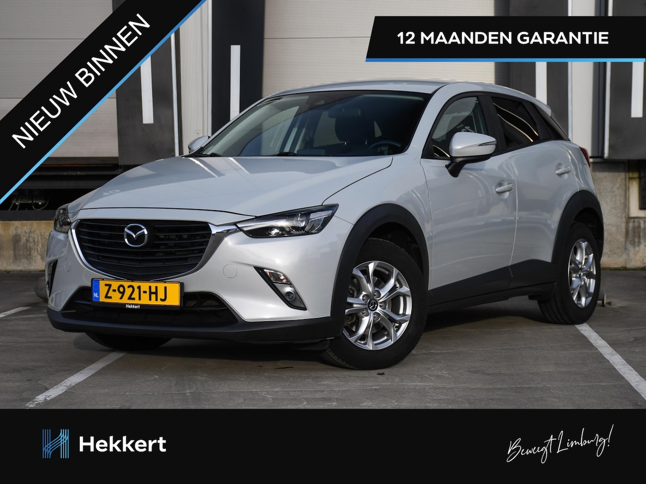 Mazda CX-3 - Dynamic 2.0 SkyActiv-G 120pk DAB | NAVI | DODE HOEK | STOELVERW. VOOR | 16''LM | PDC ACHTE - AutoWereld.nl