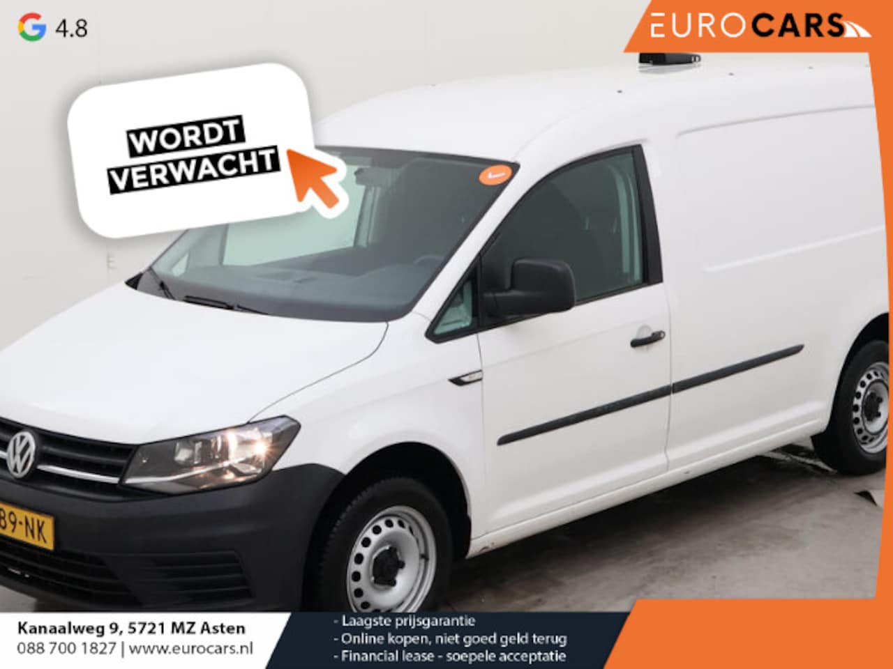 Volkswagen Caddy Maxi - 2.0 TDI Automaat L2H1 Navigatie Cruise control Parkeersensoren Airco Euro6 - AutoWereld.nl