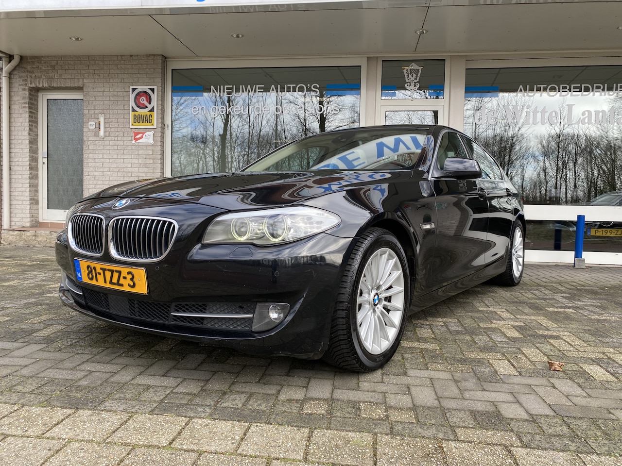 BMW 5-serie - 530d High Executive Leder/Clima/Navigatie/Xenon/Stoelverwarming voor en achter/Skiluik/Ada - AutoWereld.nl