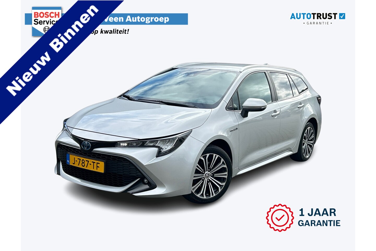 Toyota Corolla Touring Sports - 1.8 Hybrid Dynamic | incl. 12 maanden garantie | Trekhaak | Keyless entry | Stoelverwarmin - AutoWereld.nl