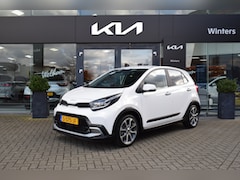 Kia Picanto - 1.0 T-GDi/100pk X-Line 5-Drs 5-Zits ECC Cr.Control Navi+Camera+BT Leder Stoel+StuurVerw. K