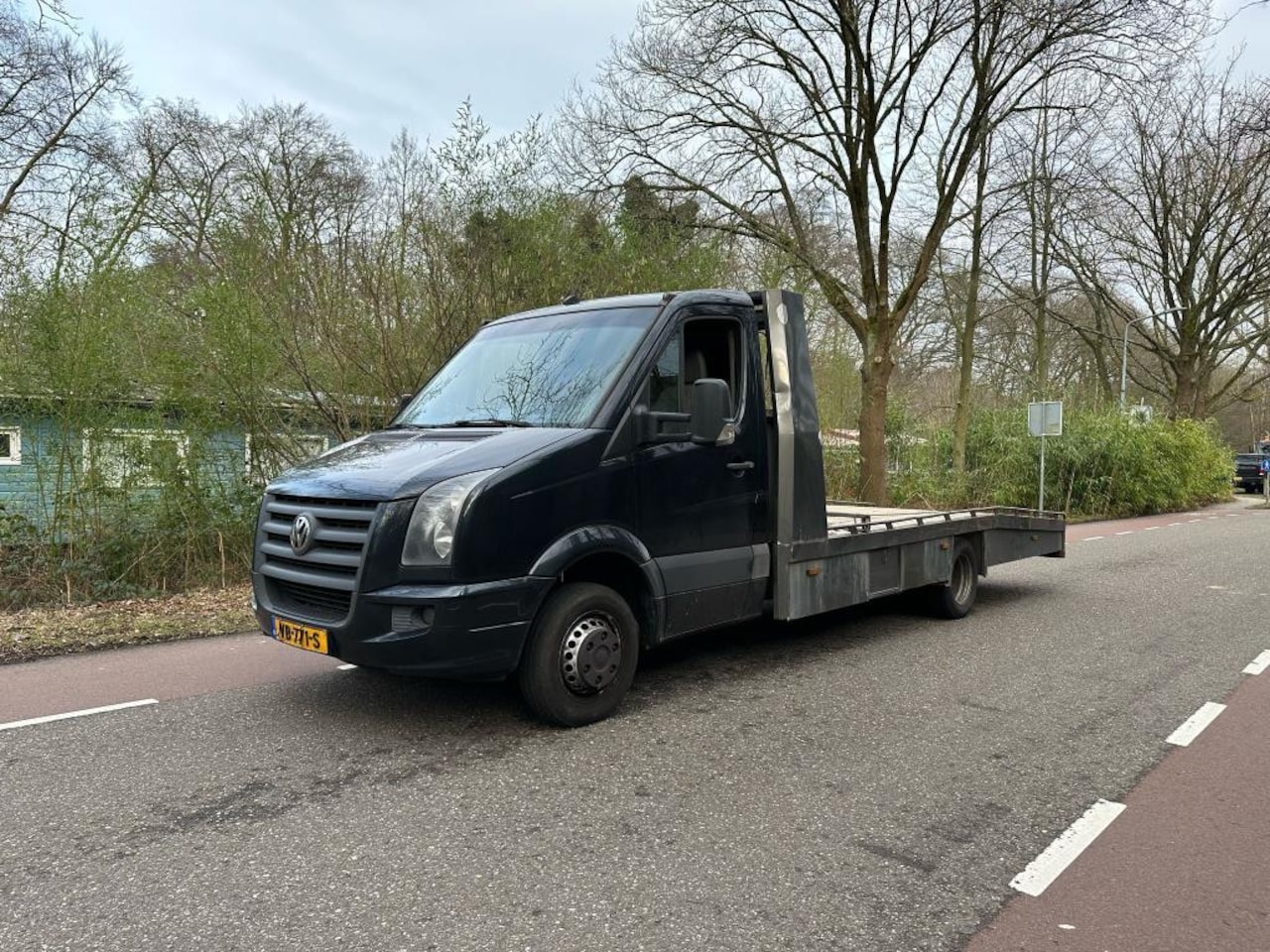 Volkswagen Crafter - 35 2.5 TDI L3 oprijwagen tijhof oprijbak autotransporter - AutoWereld.nl