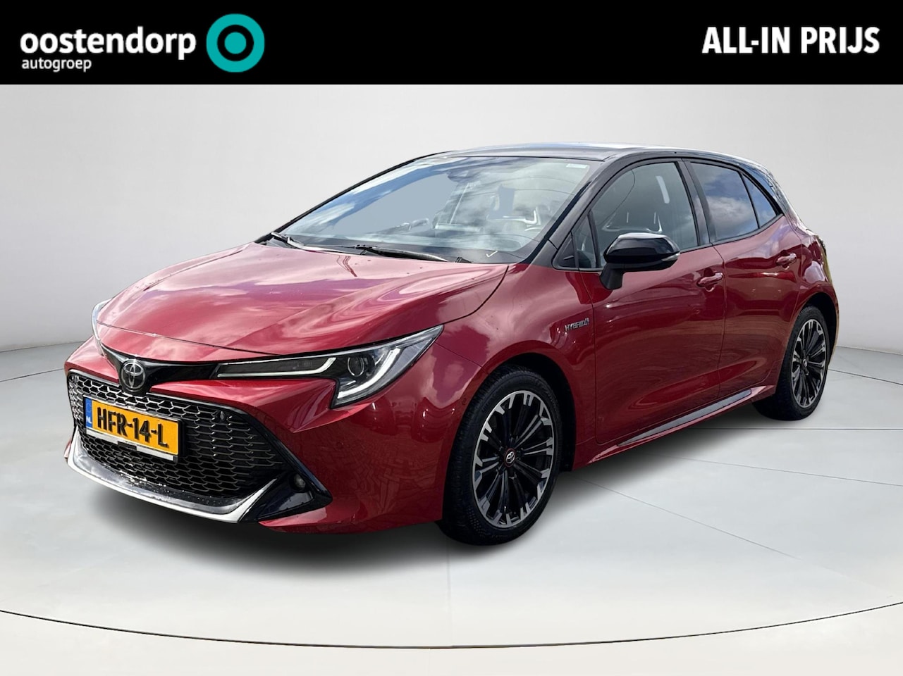 Toyota Corolla - 1.8 Hybrid GR-Sport **PARKEERSENSOREN VOOR EN ACHTER/ KEYLESSS/ 36 MAANDEN GARANTIE** - AutoWereld.nl