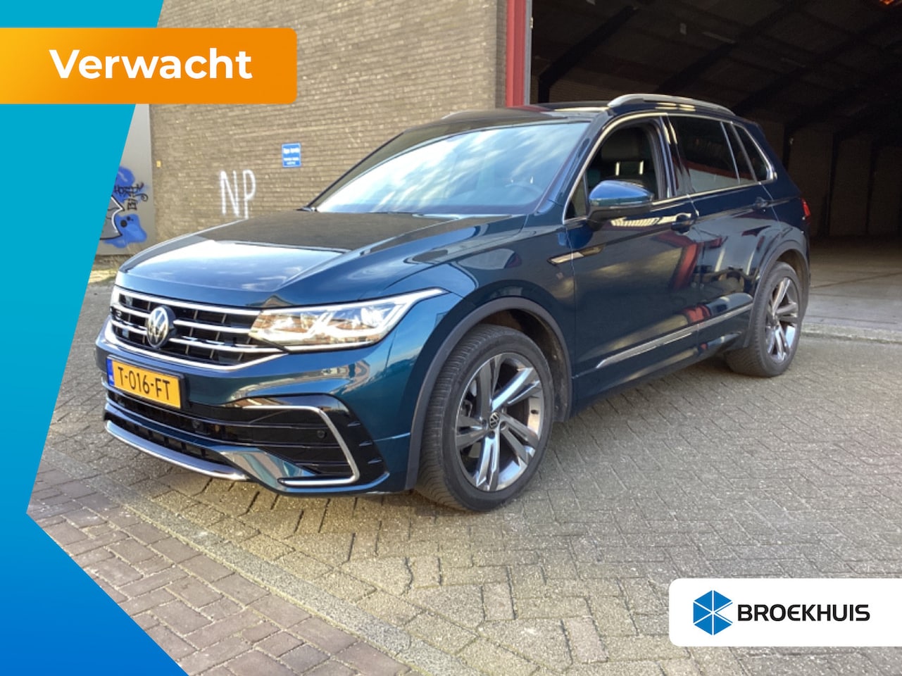 Volkswagen Tiguan - 1.5 TSI 150 pk R-Line Business 7-DSG | Trekhaak elektrisch uitklapbaar | Achteruitrijcamer - AutoWereld.nl