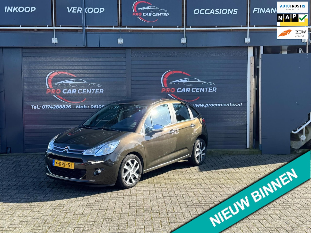 Citroën C3 - 1.2 VTi Collection CLIMATE|CRUISE|EL.RAMEN|NAP|APK - AutoWereld.nl