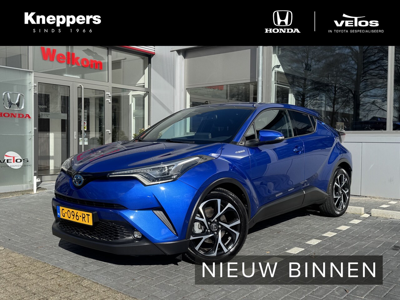 Toyota C-HR - 1.8 Hybrid Style Ultimate JBL, Dodenhoekdetectie, Parkeersensoren V + A, Navigatie , All-i - AutoWereld.nl